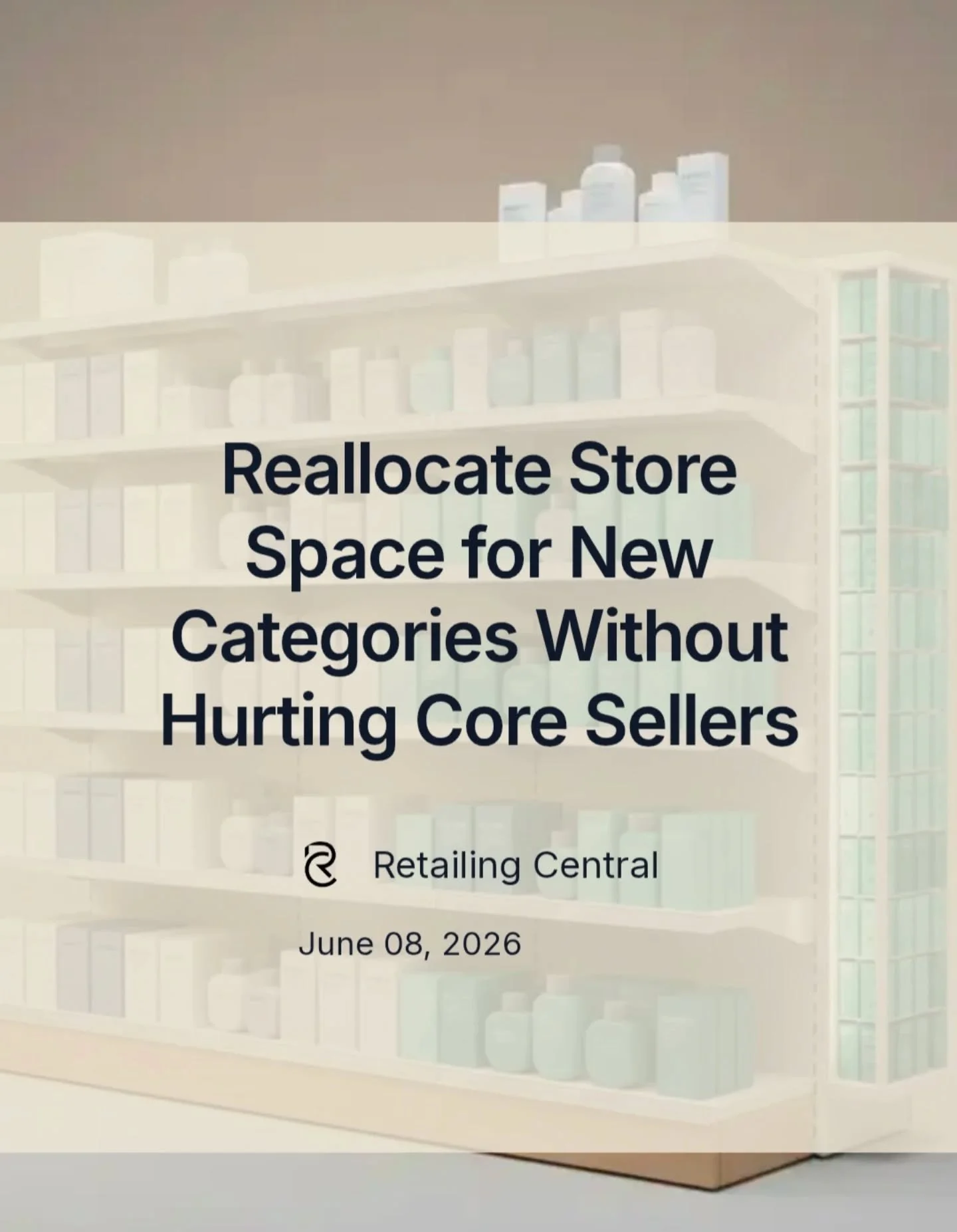 Always happy to contribute to conversations around smarter retail spaces.

I (Ani) was recently featured in Retailing Central&rsquo;s article on reallocating store space for new categories without hurting core sellers. Spoiler alert: Category adjacen