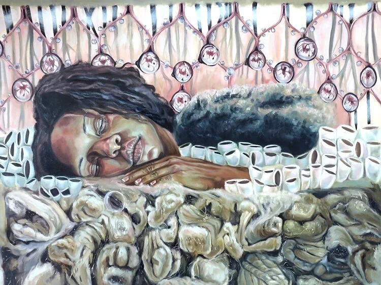 WOOL - SERENITY
OIL ON PAPER
31 x 24
