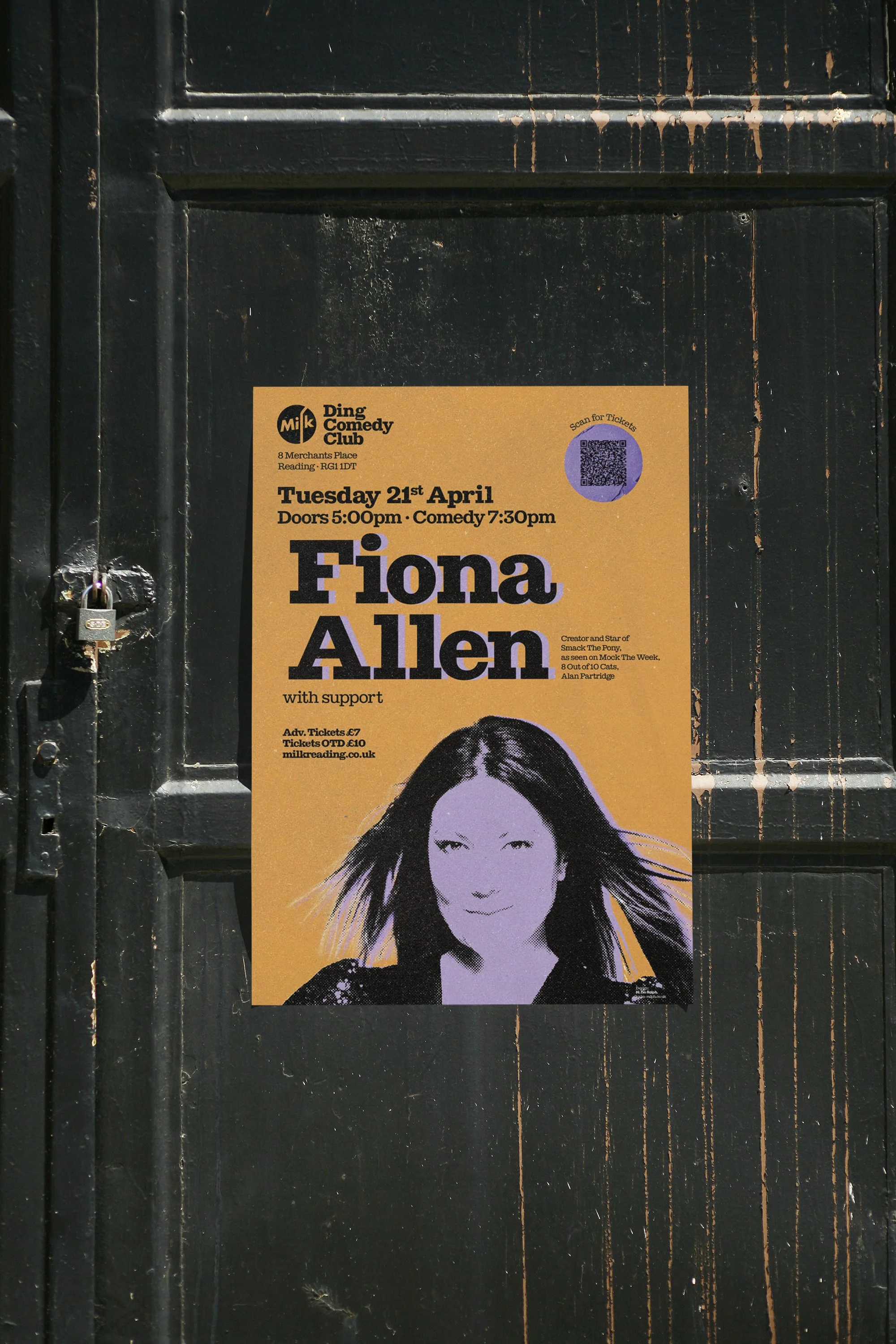 Ding Comedy Club April Poster