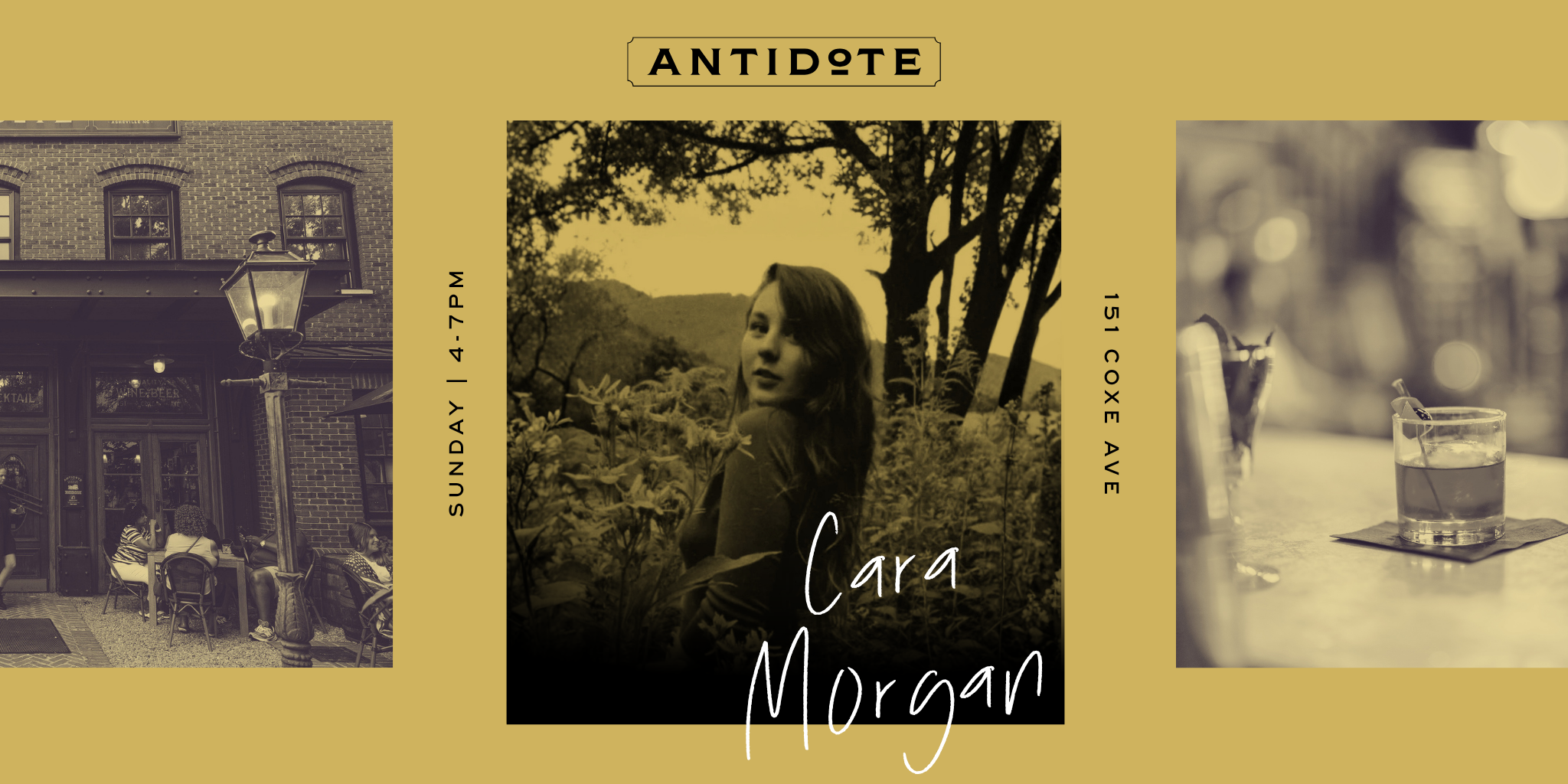 Live Music at Antidote: Cara Morgan