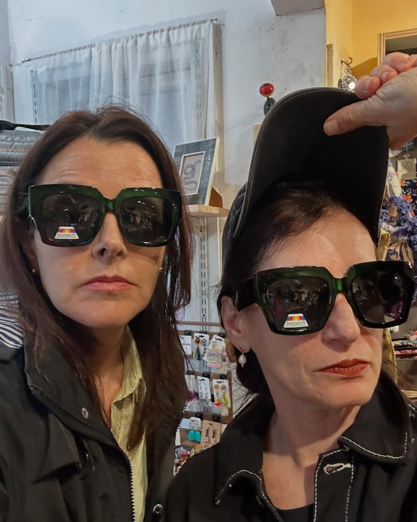 Picking out our next pair of shades. 🕶️ 

#lifelongfriends #bff