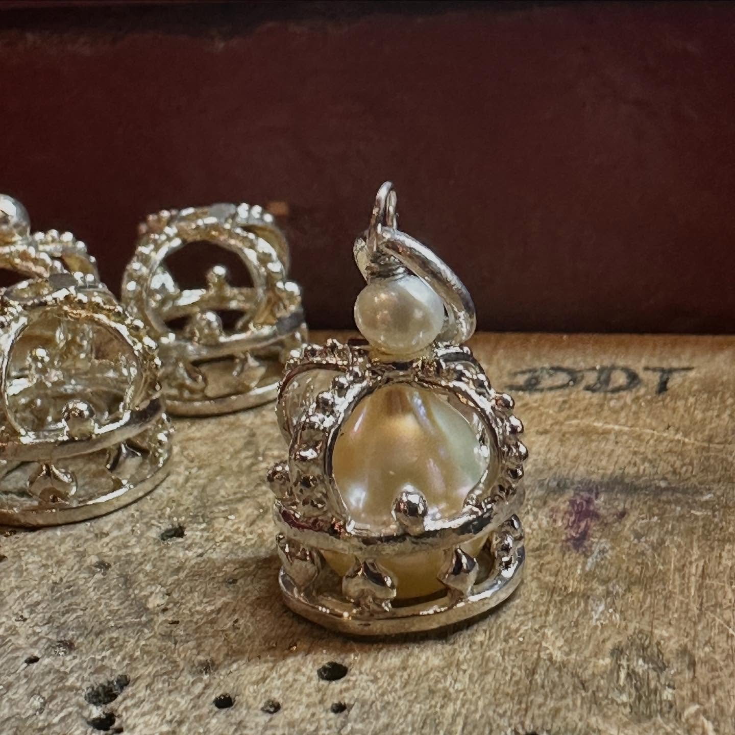 Pearl Crown. Happy June Birthstone.