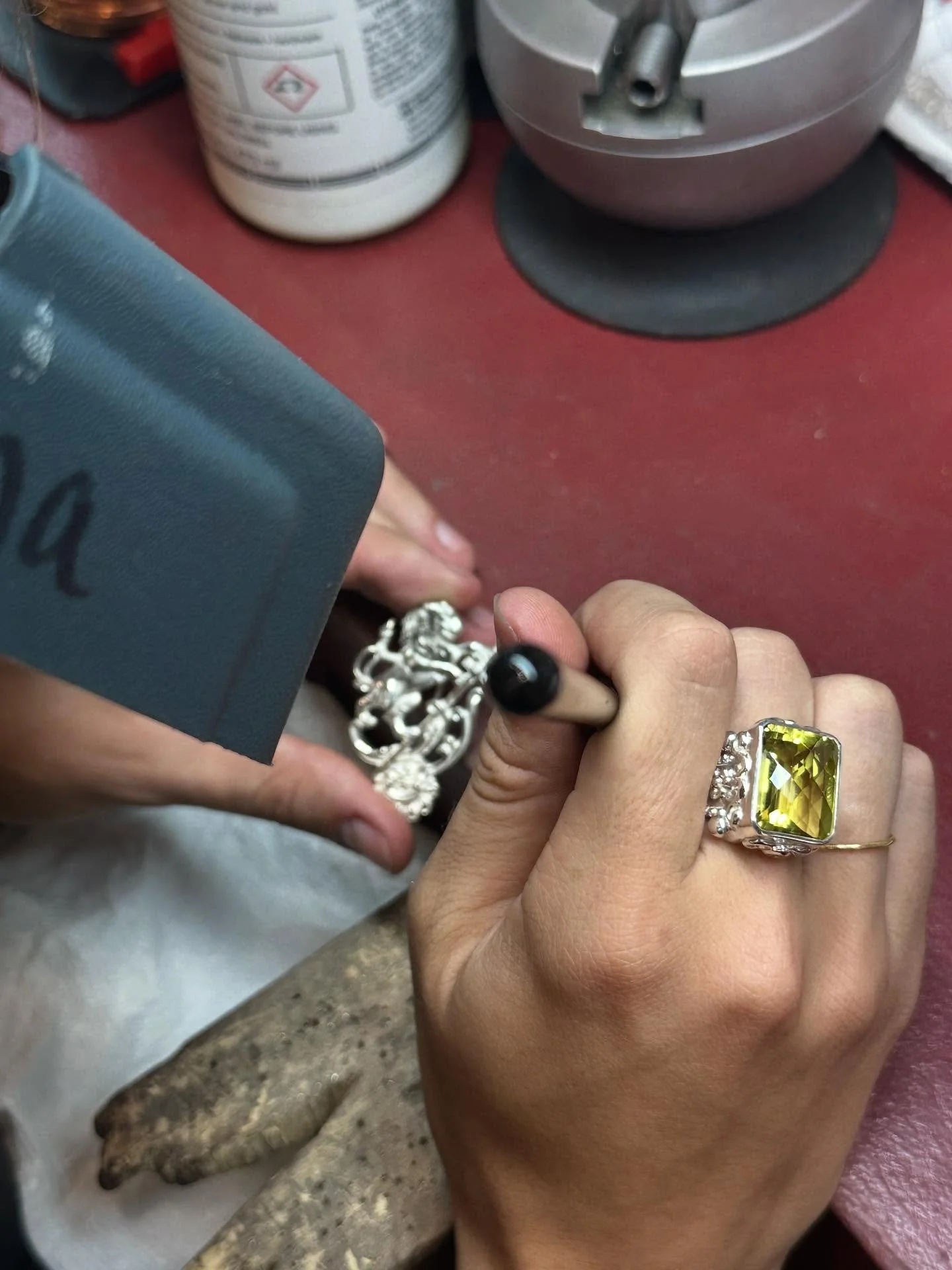 When we get to the finish line on pieces in the studio I get a charge out of that &mdash;like the kind of thrill people maybe get from going out socializing &amp; being seen. My excitement happens in the earlier quieter parts of the day when the sun 