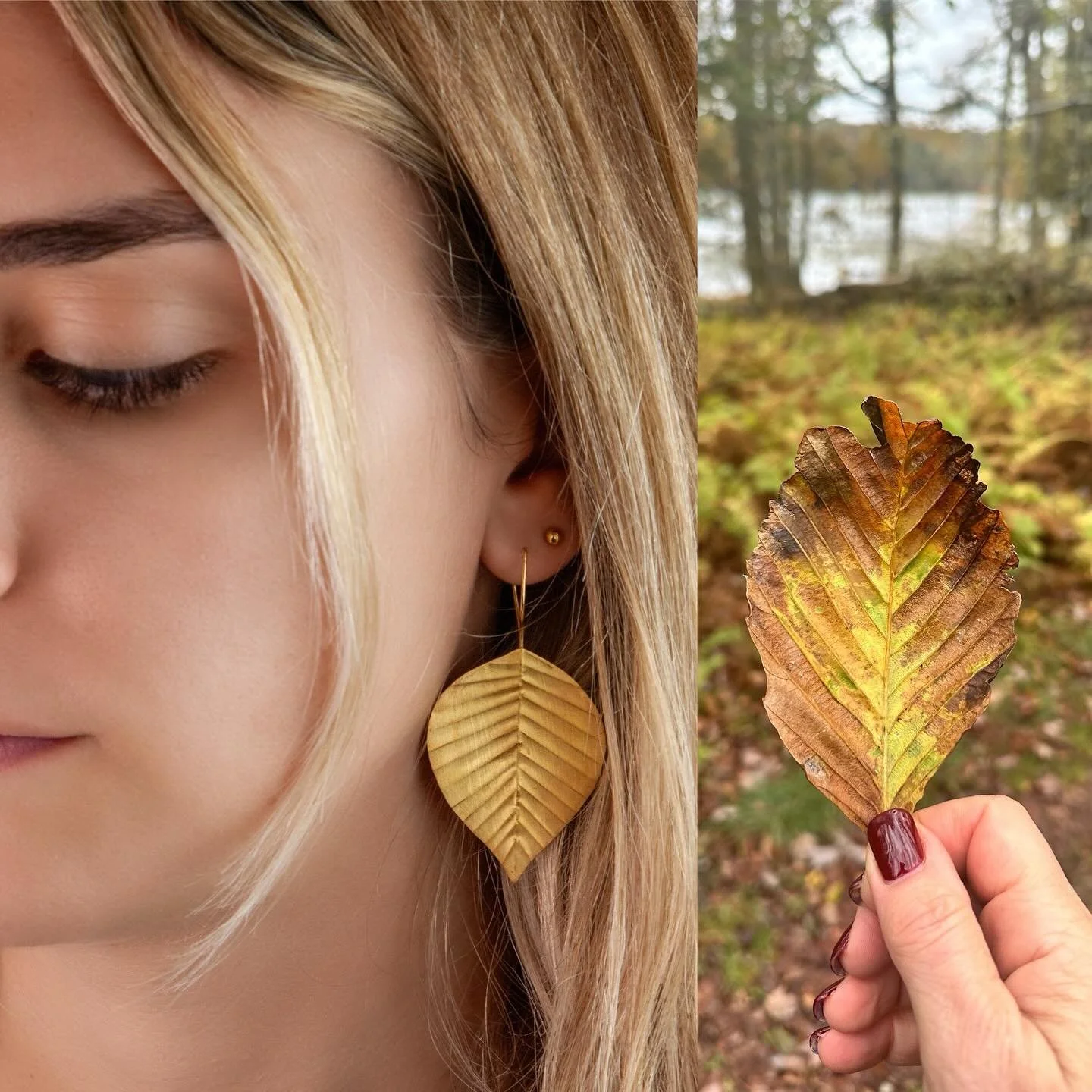 Autumn in New York 🍂 

#handmadejewelry #gold #autumnleaves #goldsmith #madeinnyc