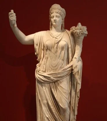 Happy Thanksgiving! 🦃🍁💛

&ldquo;Livia dressed as Fortuna&rdquo; Roman marble full-length statue of the empress Livia (Livia-Fortuna), the wife of Augustus, holding a cornucopia and is represented as the personification of the Roman goddess Fortuna