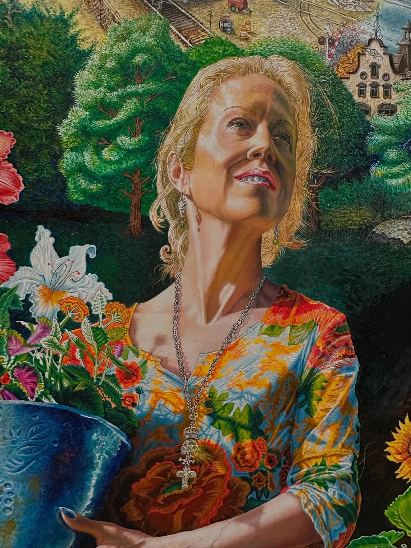 On the Canvas: Happenstance? Our &ldquo;Pendant of a Rosary&rdquo; necklace made in 2016 that was based on a 16th century artifact in the Metropolitan Museum of Art &mdash; is now seen in &ldquo;Voyage to Candyland&rdquo; by Joe Coleman in 2026. Talk