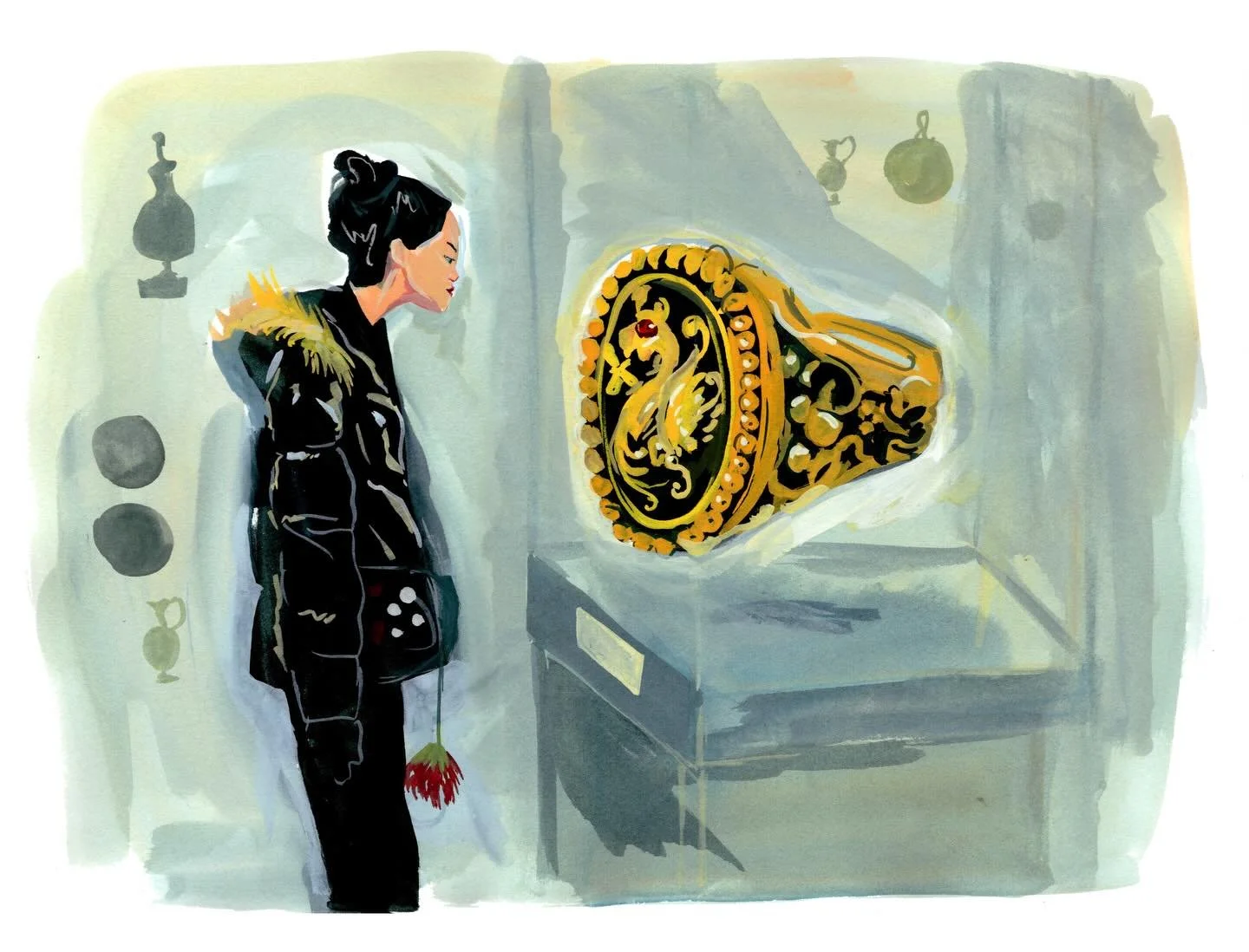 On the eve of the Gala&mdash;when fashion asks to be art&mdash;some objects already are.

Our &ldquo;Elixir of Love&rdquo; 22-karat gold and ruby ring is painted by Jenny Kroik, whose hand brings the jewel into a rare space between viewer and object.
