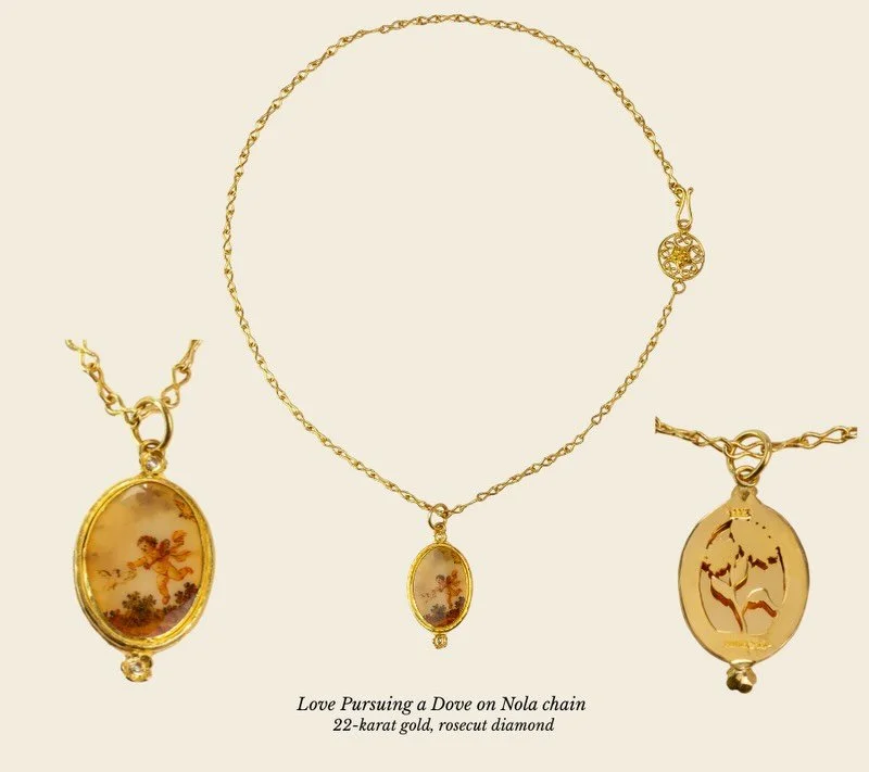For Mother&rsquo;s Day this Sunday, a selection of works by Donna Distefano is available at the Frick Collection Museum Shop. Objects of beauty and quiet devotion &mdash; available for in-store pickup throughout the week. A gift to be worn, kept, and