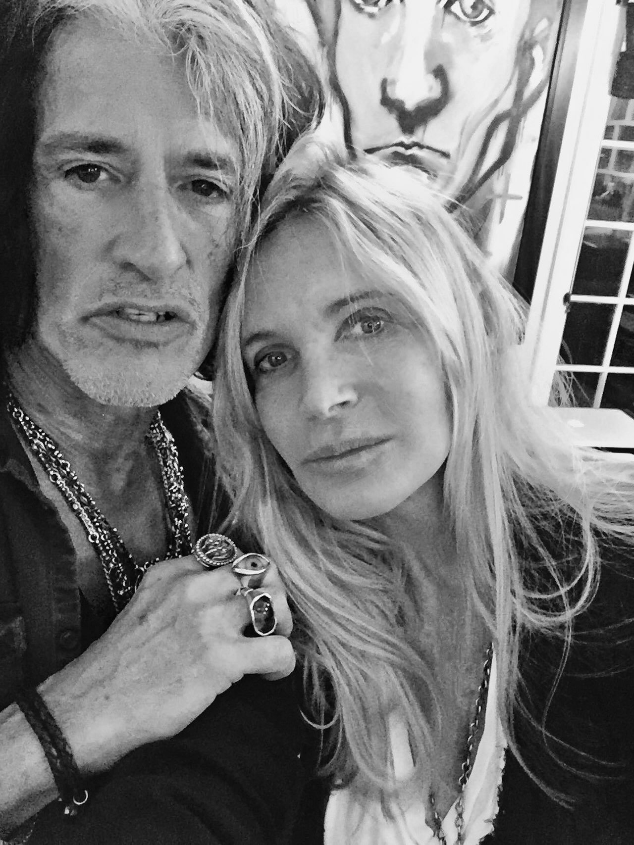 Joe and Billie🩷
Joe Perry and the Hollywood Vampires just rocked the 02 London tonight as the 2026 Tour begins 🦇❣️

Both artists are wearing our HVxDD Jewels. Last Vampire Poison Ring, and Pompeii Link Chain