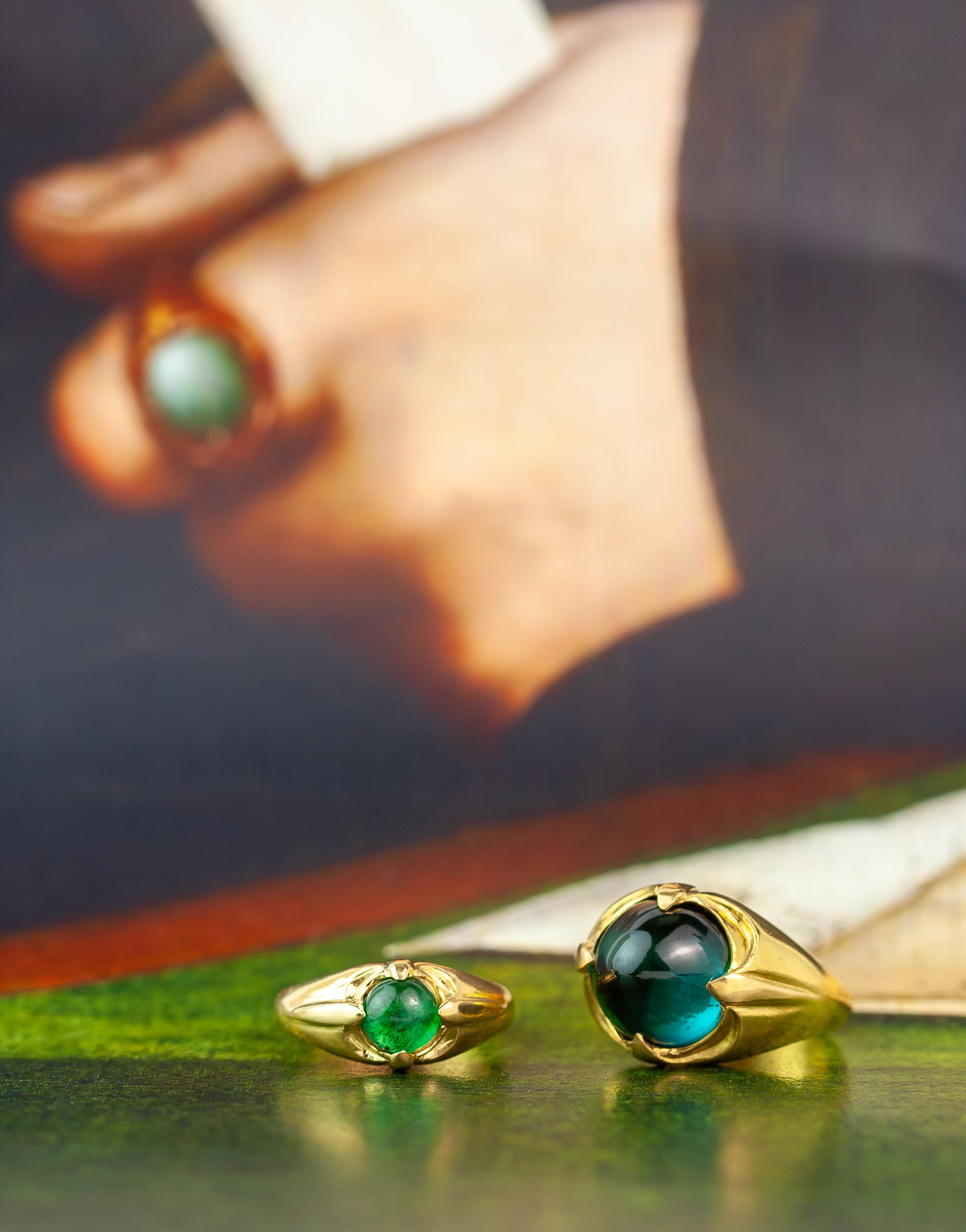 DISTEFANO-Elsbeth and Cromwell Rings.JPG