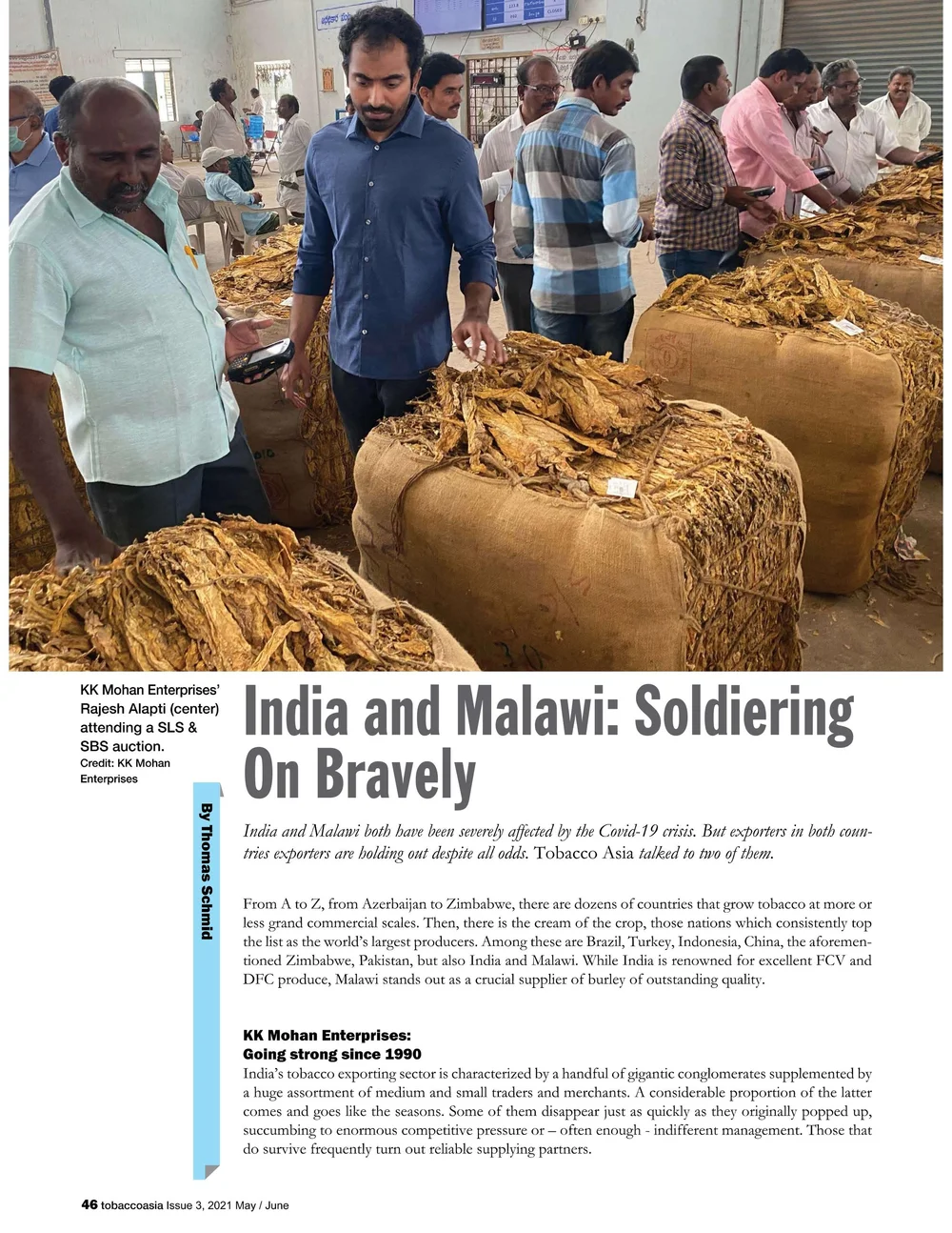 tobacco asia Tobacco Asia's Article Featuring KKME — ELTC