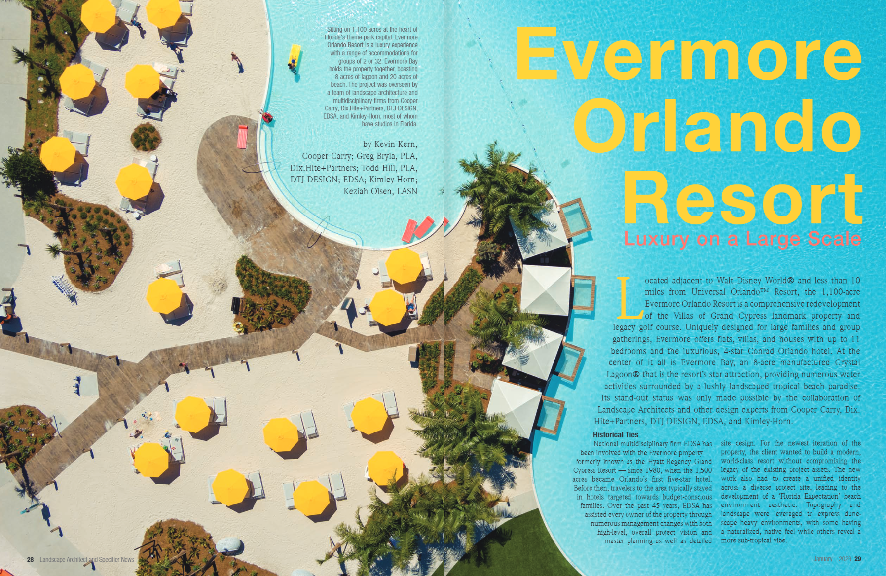 Evermore Orlando Resort Residences Featured in LASN Magazine