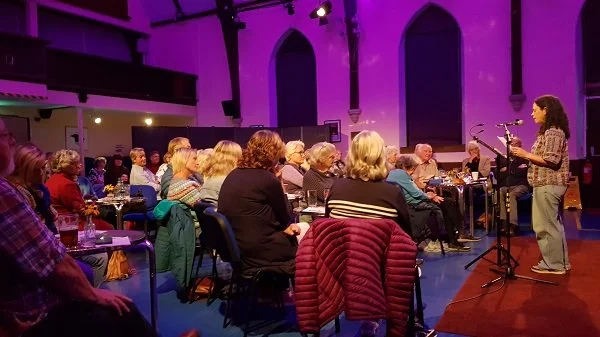 An image of the audience at Fresh Fiction