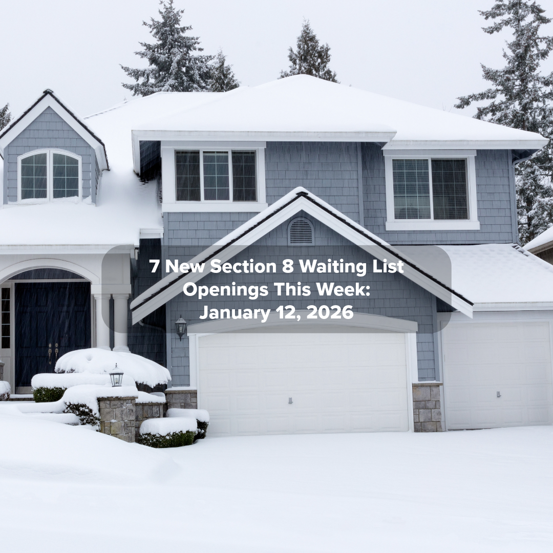 Waiting List Openings January 12, 2026