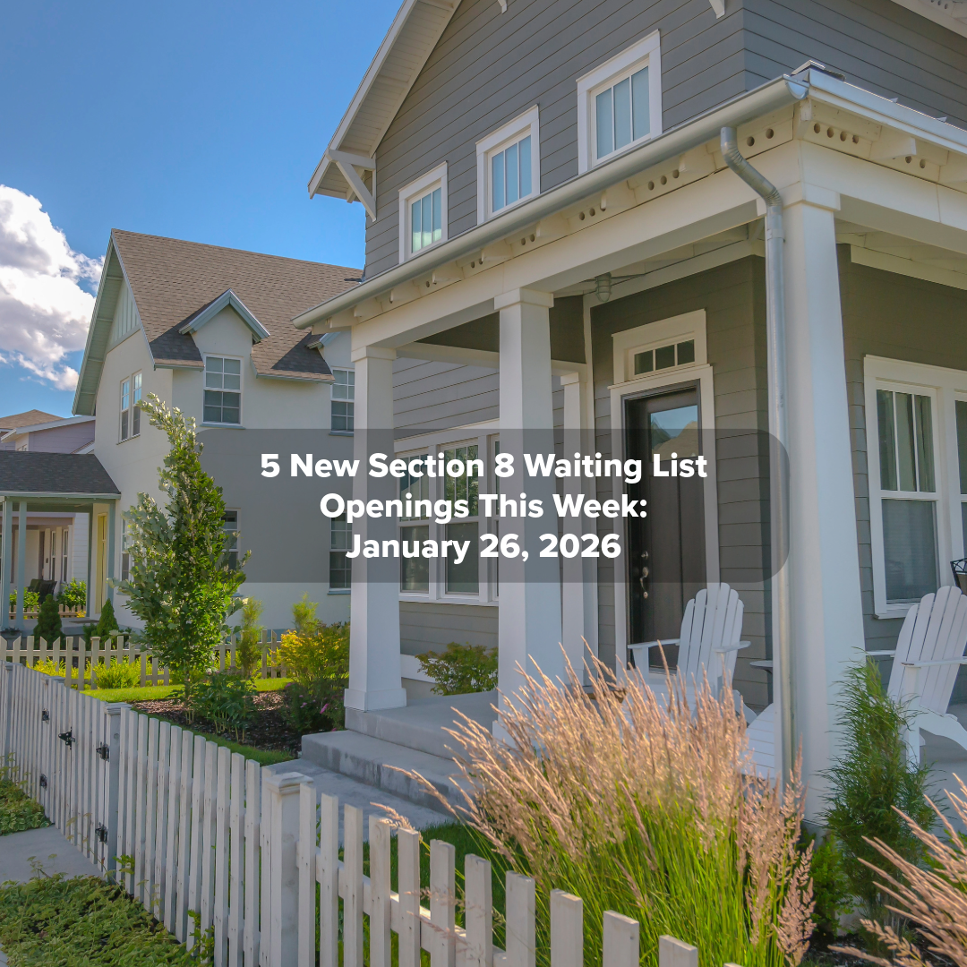 Waiting List Openings January 26, 2026