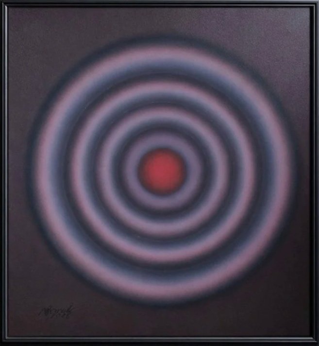 Musar | acrylic on canvas 60x60 | 2024-26, Michal Jancik | available