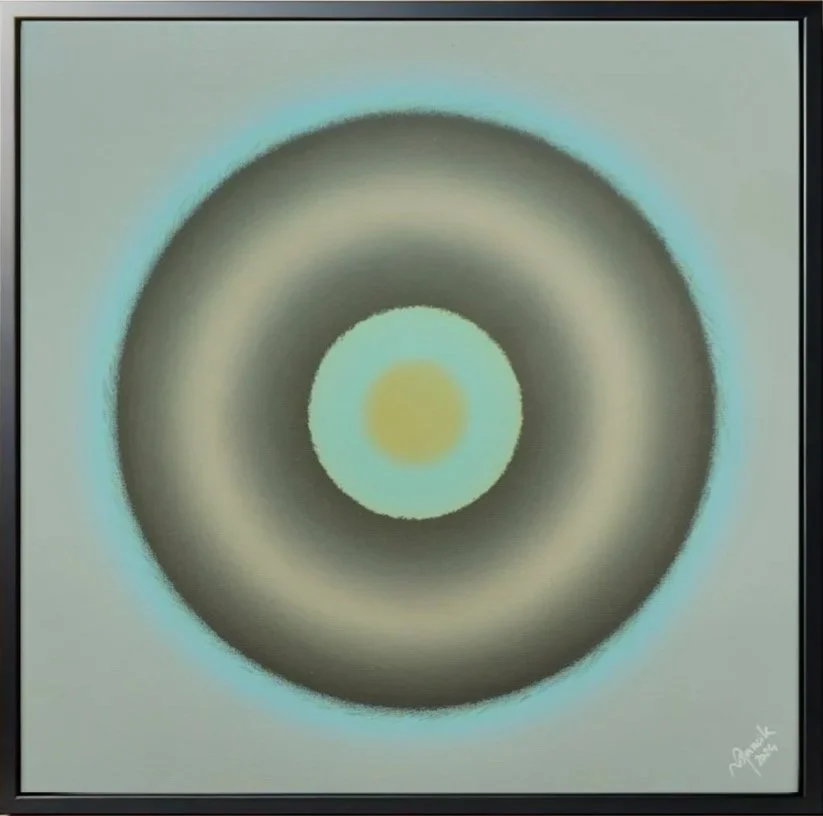Callisto | acrylic on canvas 60x60cm | 2024, Michal Jancik | available