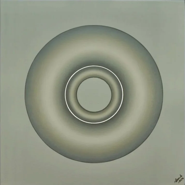 Arneb | acrylic on canvas 60x60cm | 2024, Michal Jancik | available