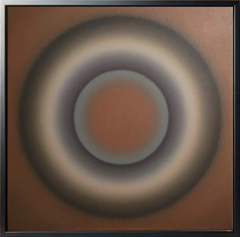 Limbus Terrae | acrylic on canvas 50x50cm | 2025, Michal Jancik | available