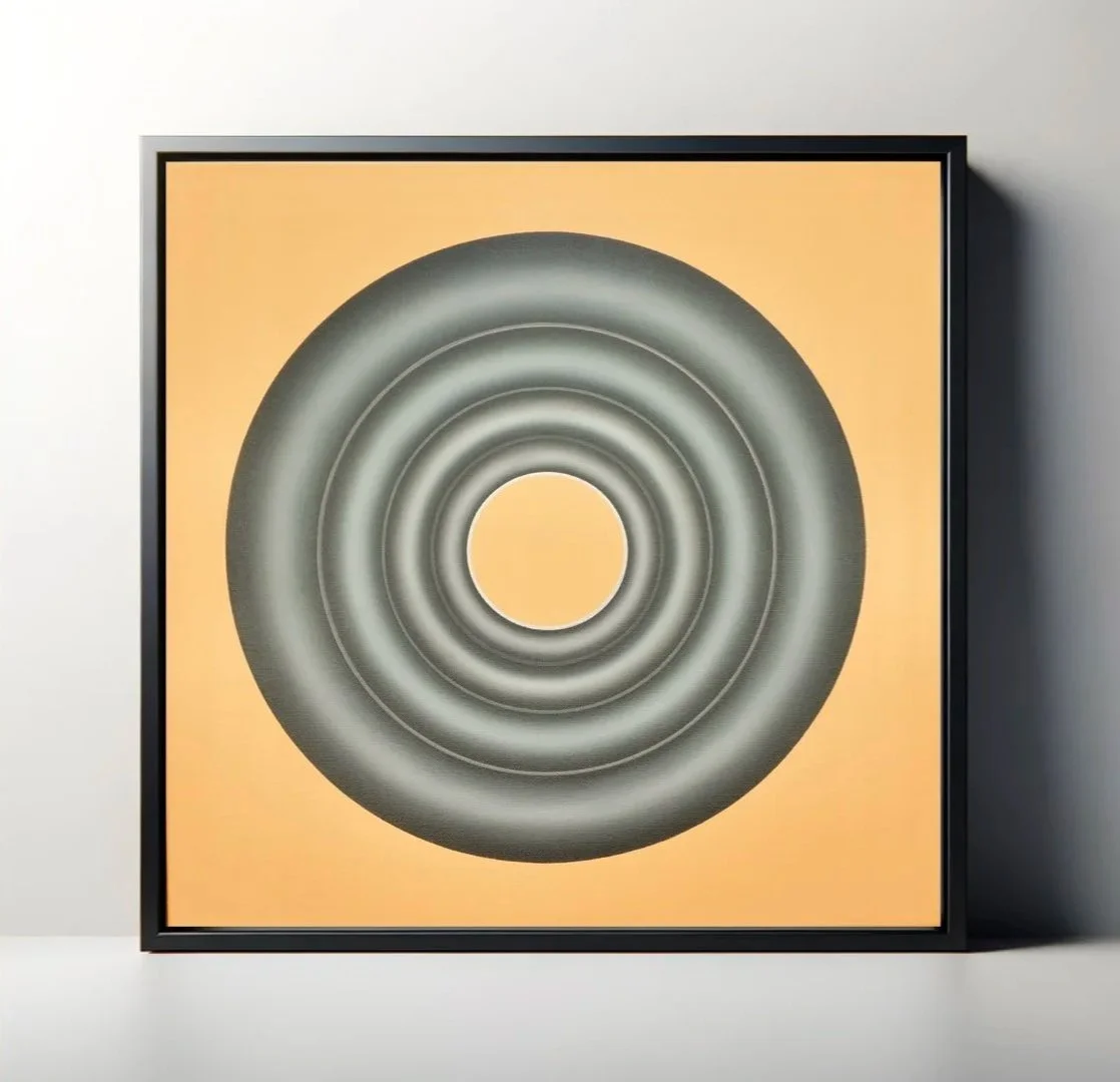 Alpha Corvi | acrylic on canvas 60x60cm | 2024, Michal Jancik | available