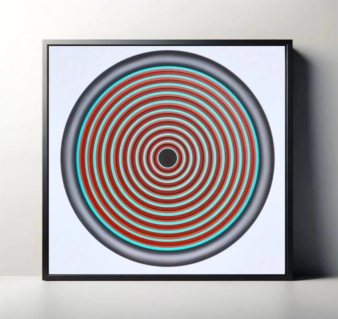 Przejscie 3 | acrylic on canvas 100x100cm | 2023, Michal Jancik - available