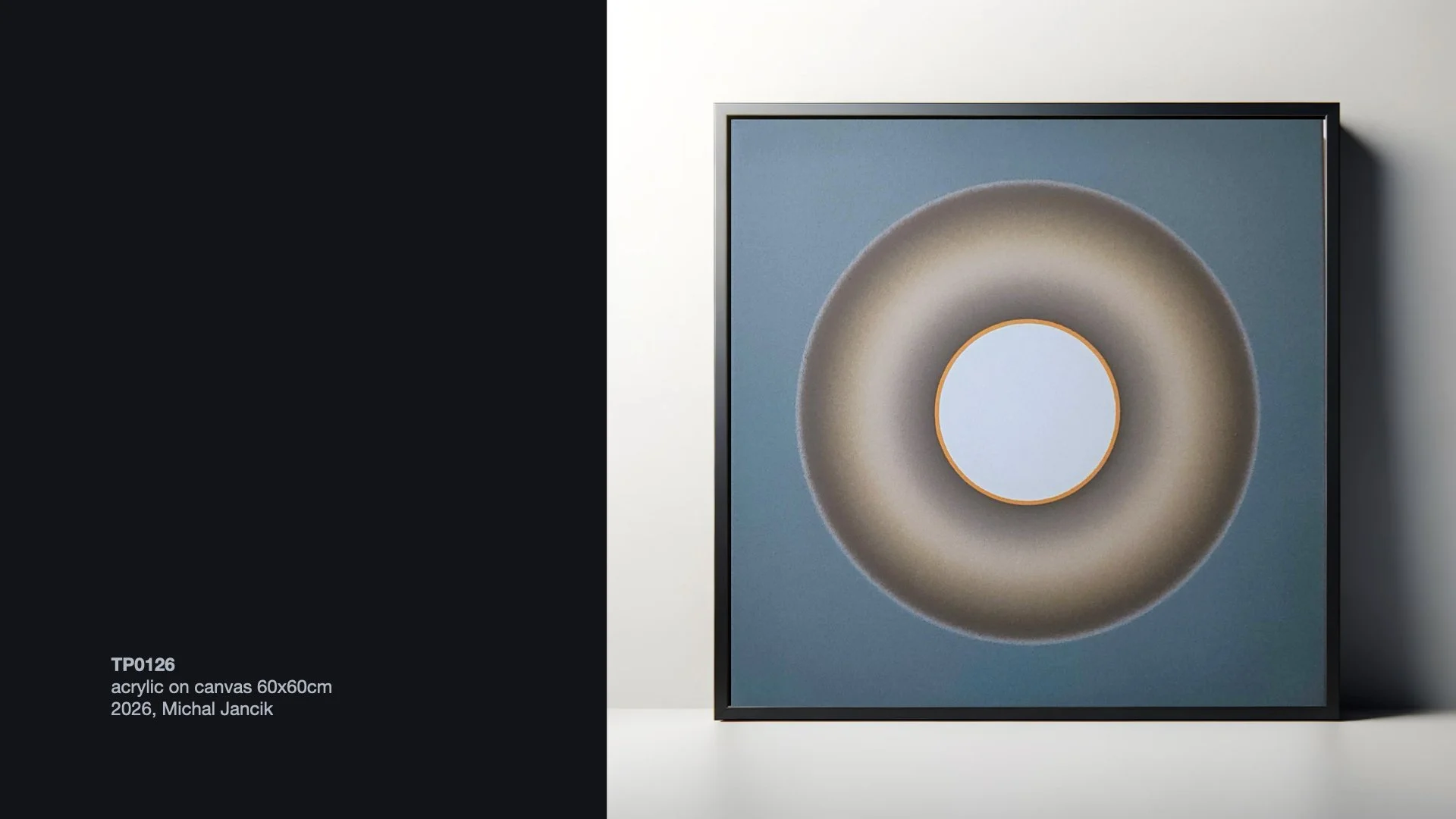 TP0126 | acrylic on canvas 60x60 | 2026, Michal Jancik | available