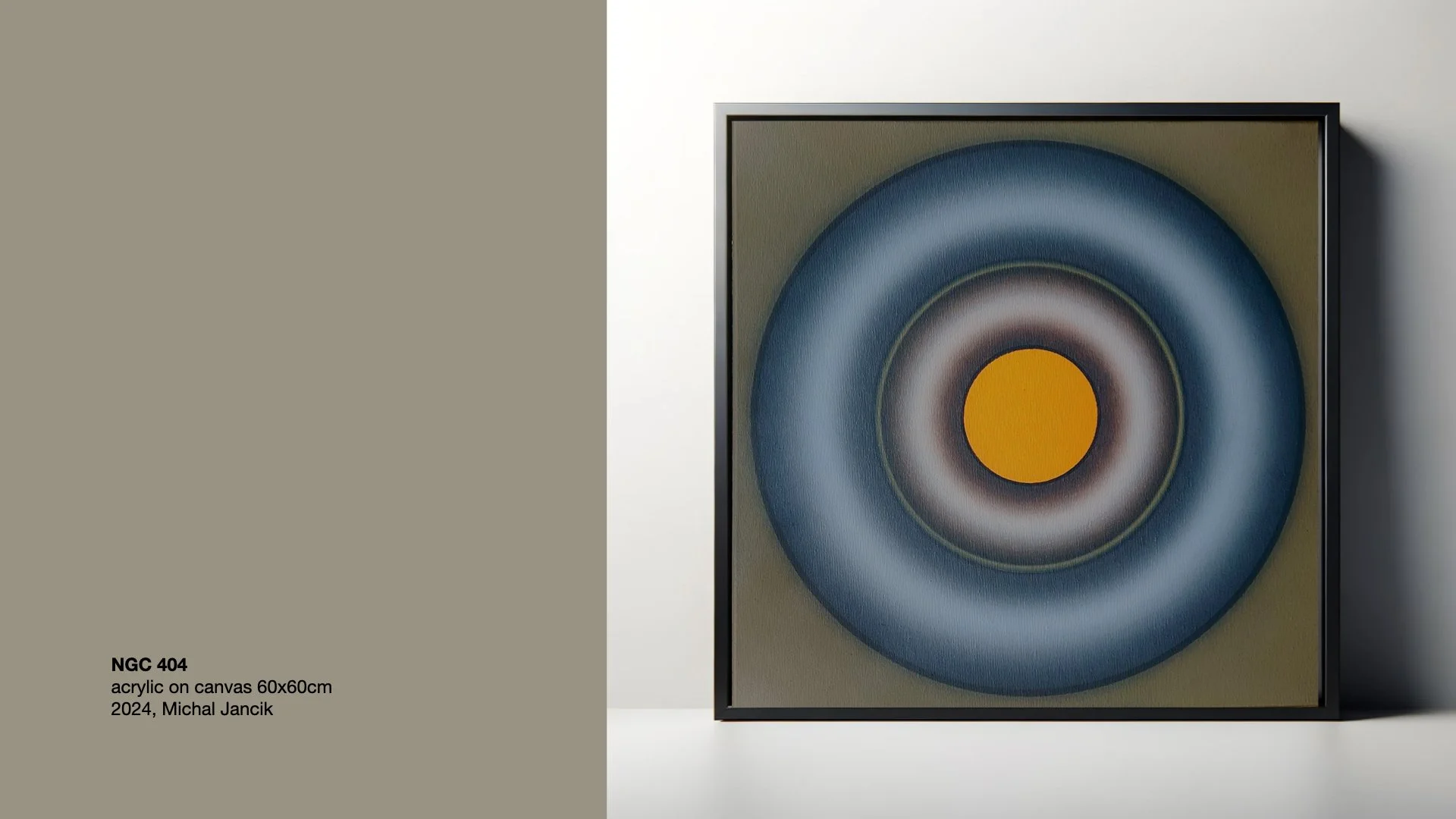 NGC404 | acrylic on canvas 60x60cm | 2024, Michal Jancik | available
