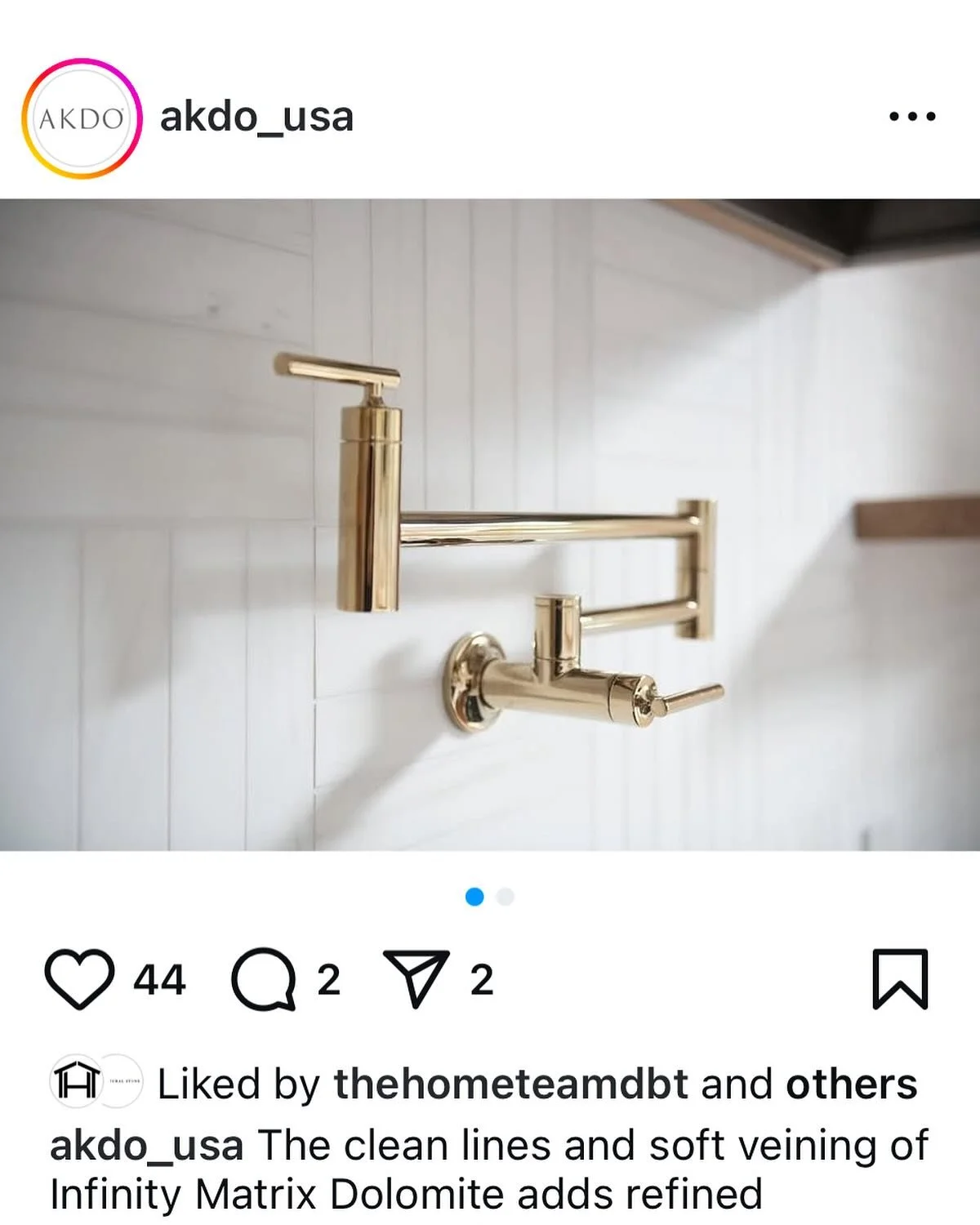 When @akdo_usa posts your kitchen 😍
