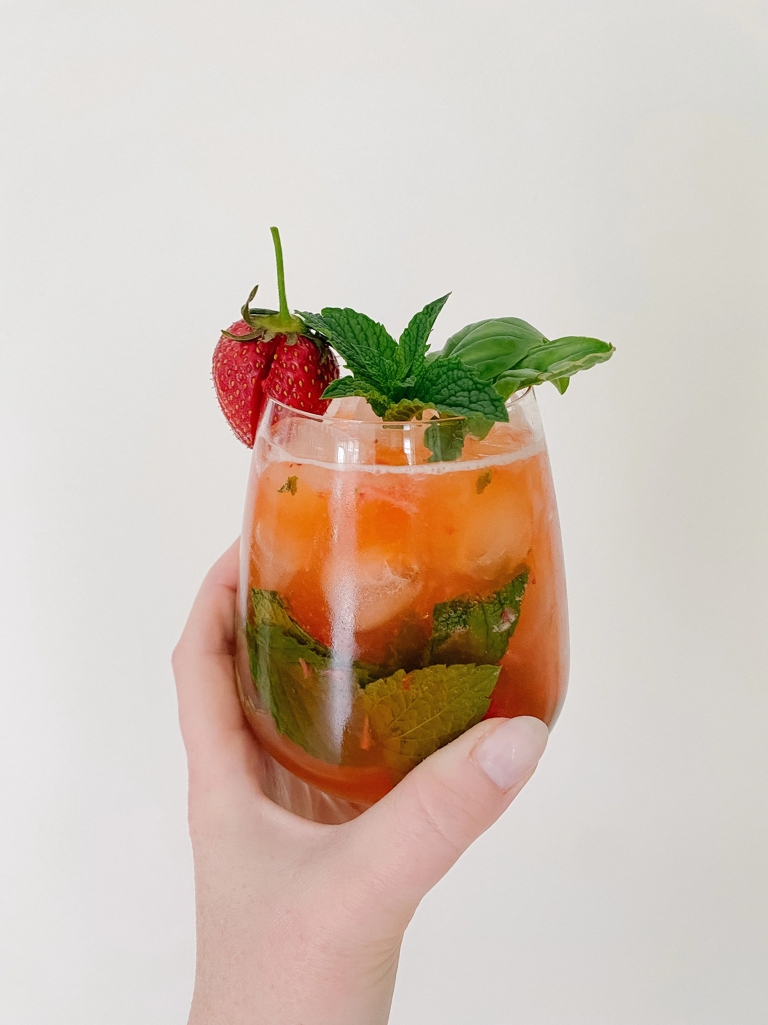 Cocktail Friday: Basil Strawberry Balsamic Mojito