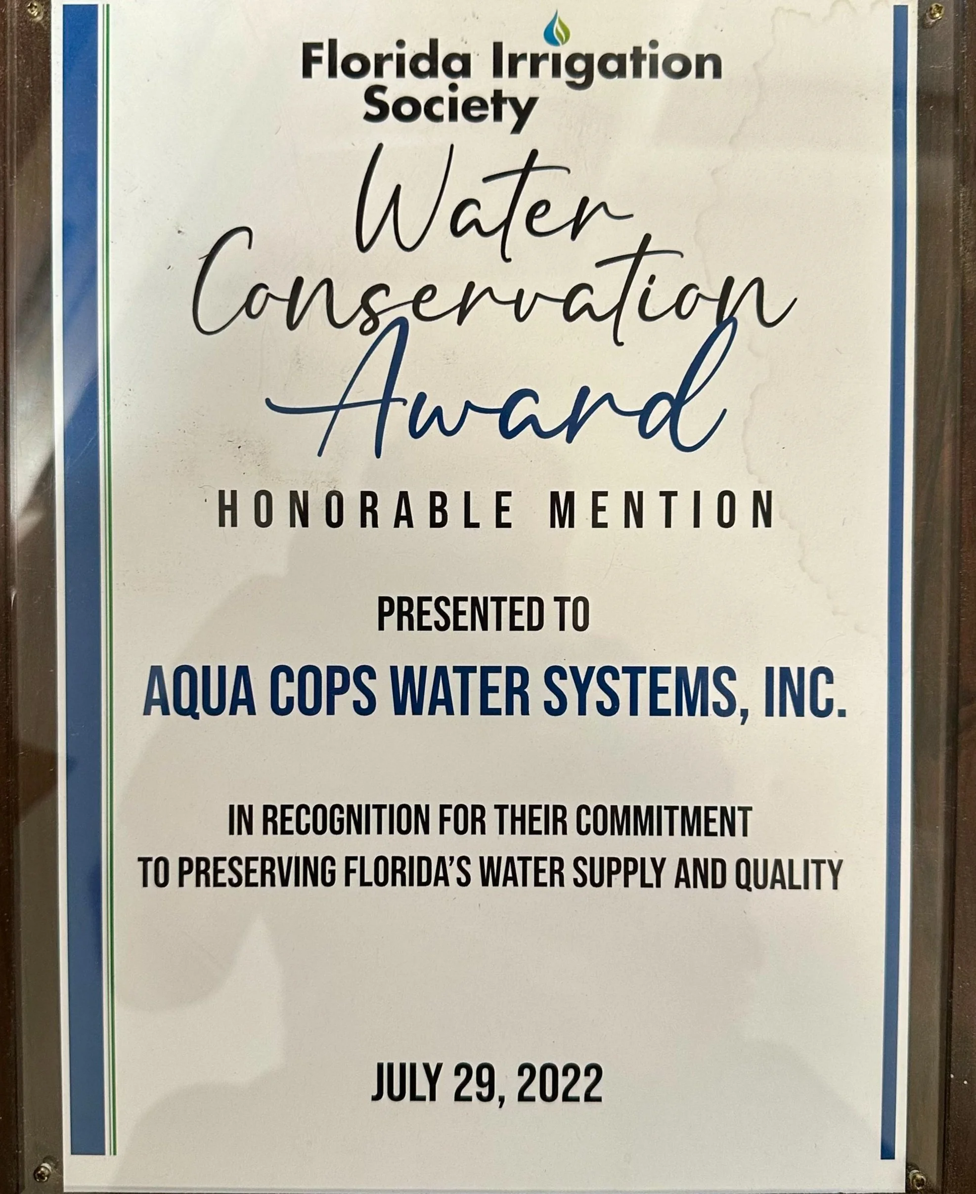 Water Management — Aqua Cops