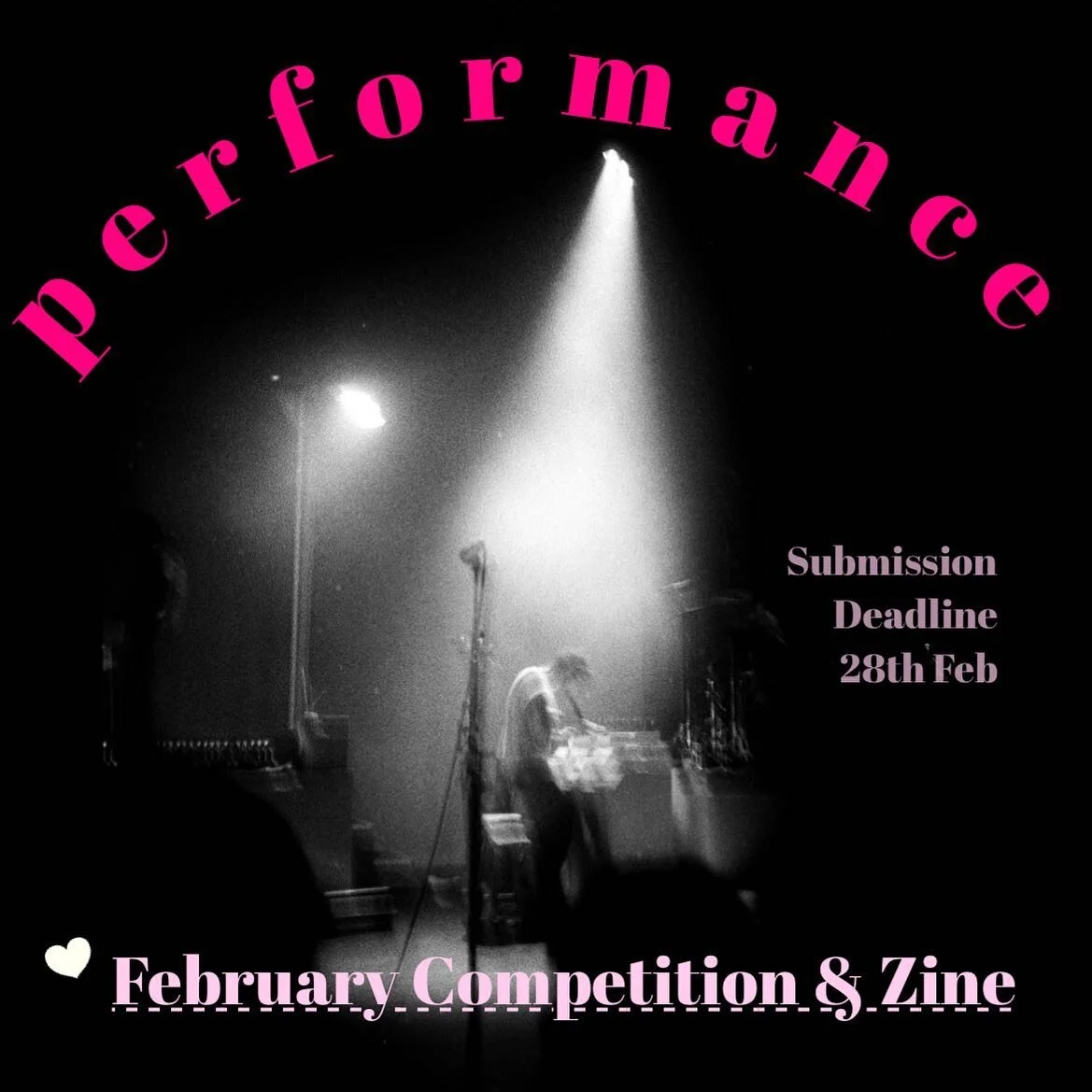 Month of love? Not for us! Submit your coolest &ldquo;performance&rdquo; photos for our February zine/competition through the link in our bio! Think of the atmosphere during a performance, the crowd, the performance itself, everything a performance e
