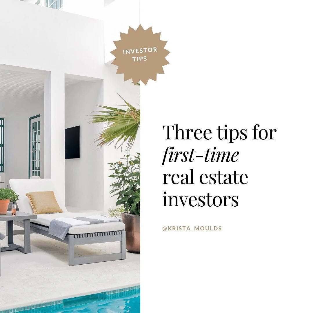 Some Friday #realestateinvesting motivation coming your way ☀️ 

3 hot tips first-time investors can't afford to ignore: 

🔸Do your homework. As lucrative as landlording can be, it can devastate and consume if you sink funds in the wrong property.
?