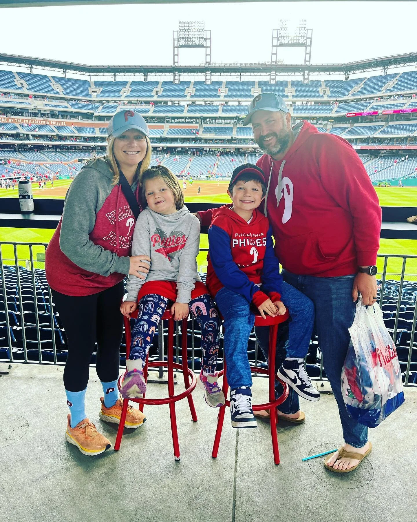 Loving our 2023 season so far. Cheers to more fun and Ws.

#phillies #gophils #philliesbaseball #ringthebell #citizensbankpark #philly