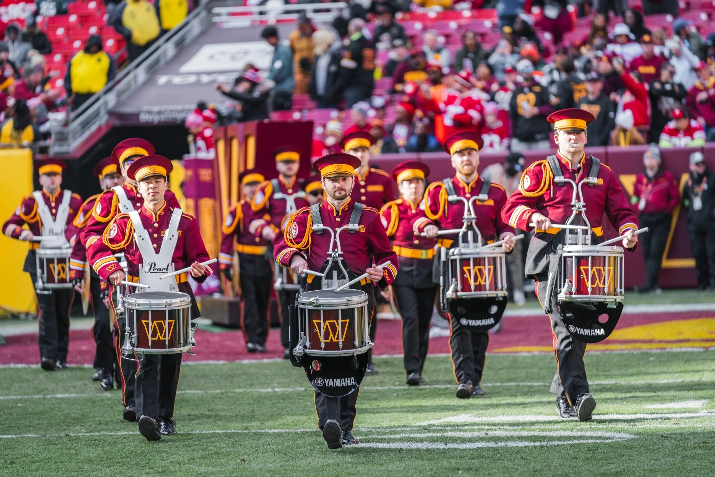 Washington Commanders Marching Band Joins the 2024 Believe Christmas Parade, Sponsored by Dominion Energy
