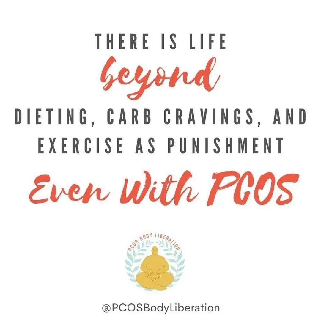 Especially with PCOS 🙌🏼

We know you are expected to constantly cut out foods and overwork yourself in the name of health. ⁣
⁣
We know you are not feeling better rather worse AND blame yourself. ⁣
⁣
Have you tried every diet recommendation yet it h