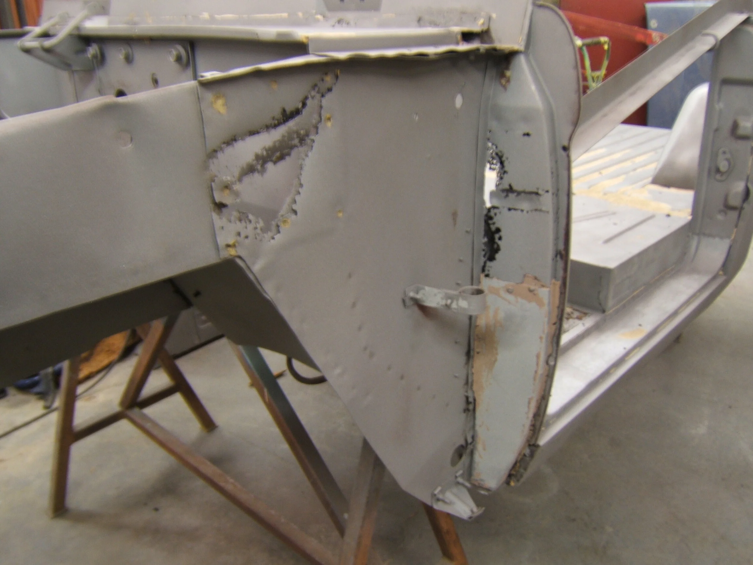 some of rust and damage to repair.JPG