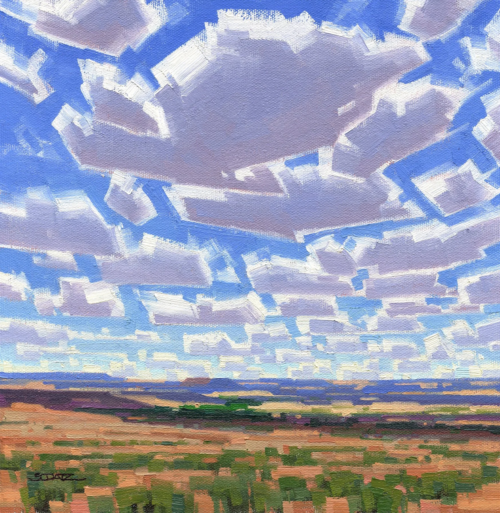 Cloud Armada - 10 x 10"