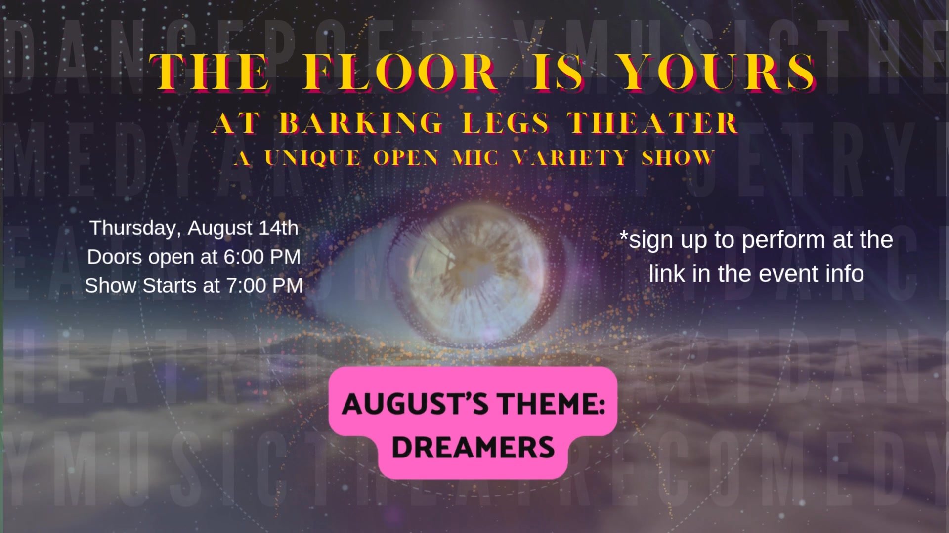 The Floor Is Yours: Dreamers