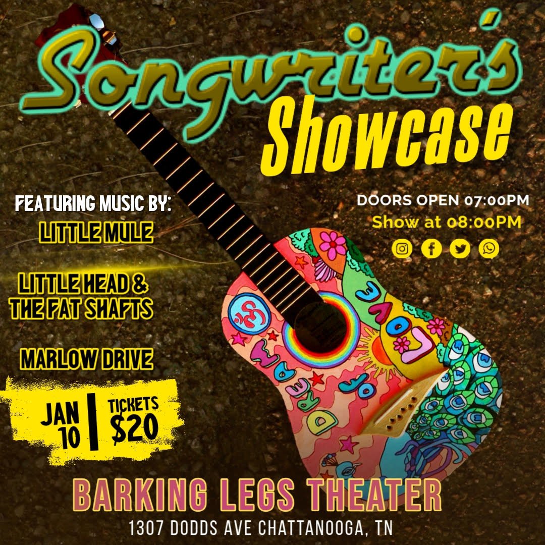 Songwriter’s Showcase featuring Little Mule, Marlow Drive, and Little Head &amp; The Fat Shafts