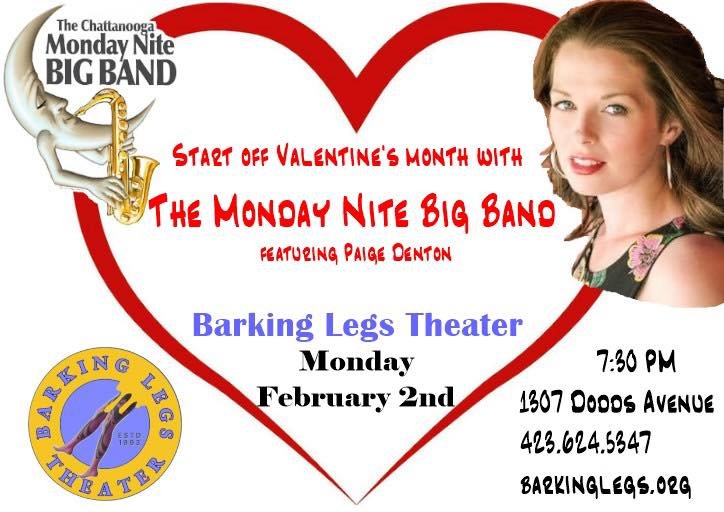 Valentine's Month Kickoff with the Monday Nite Big Band