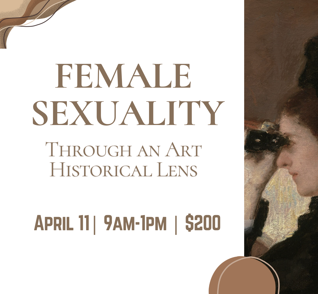 Female Sexuality Through an Art Historical Lens