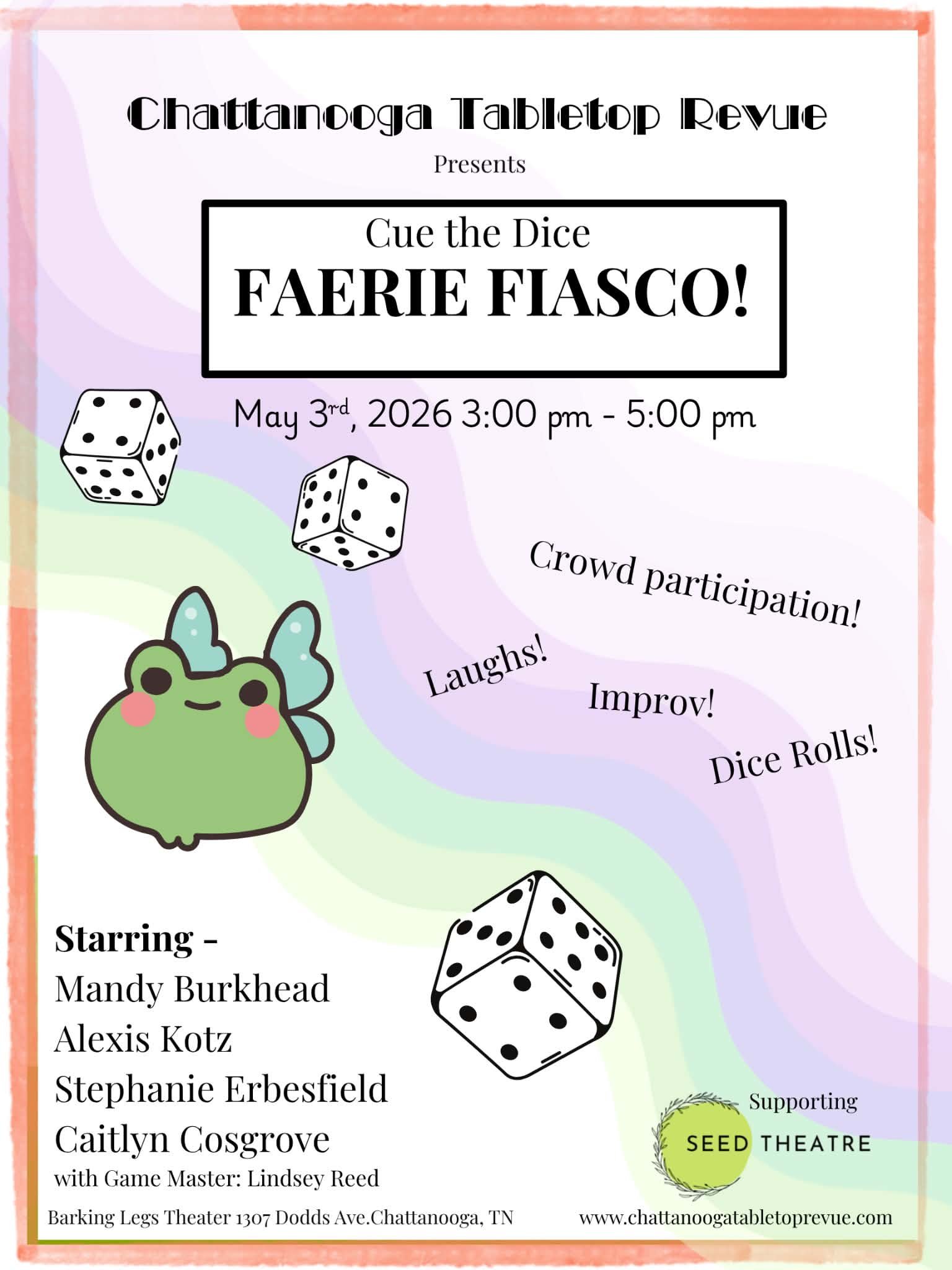 Cue the Dice: Faerie Fiasco