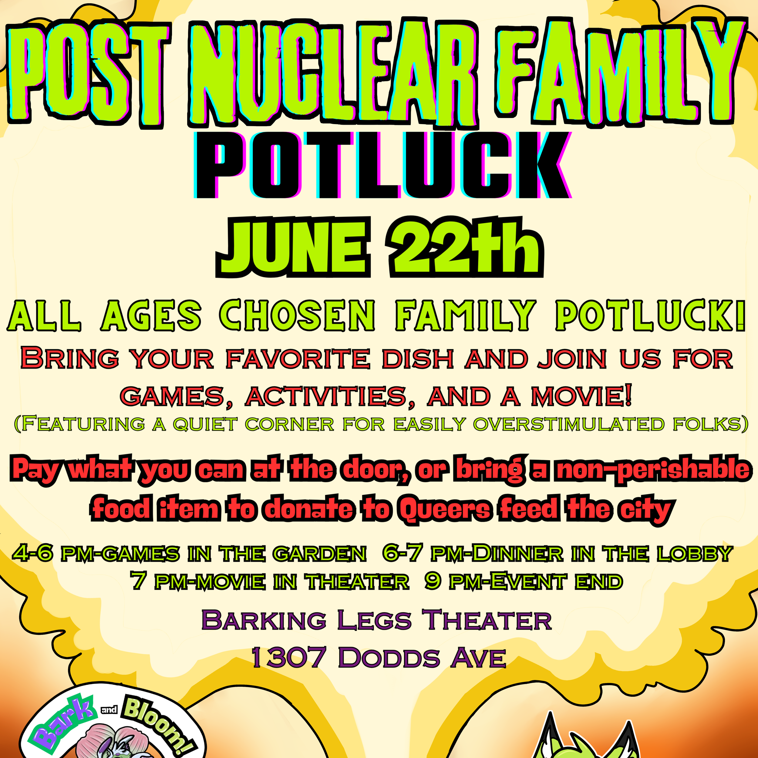 Post Nuclear Family Potluck