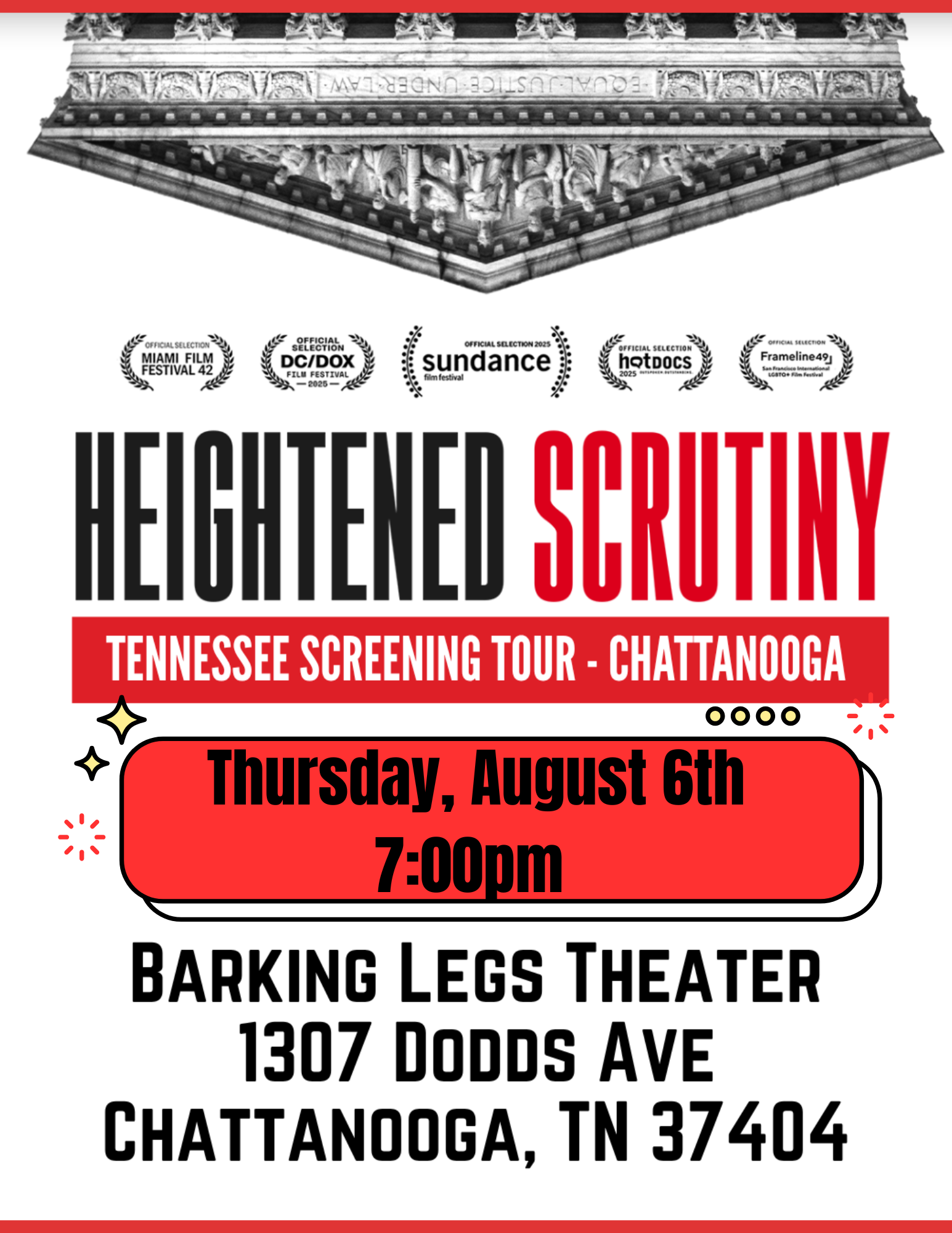 Heightened Scrutiny- 2025 Sundance Film Showing