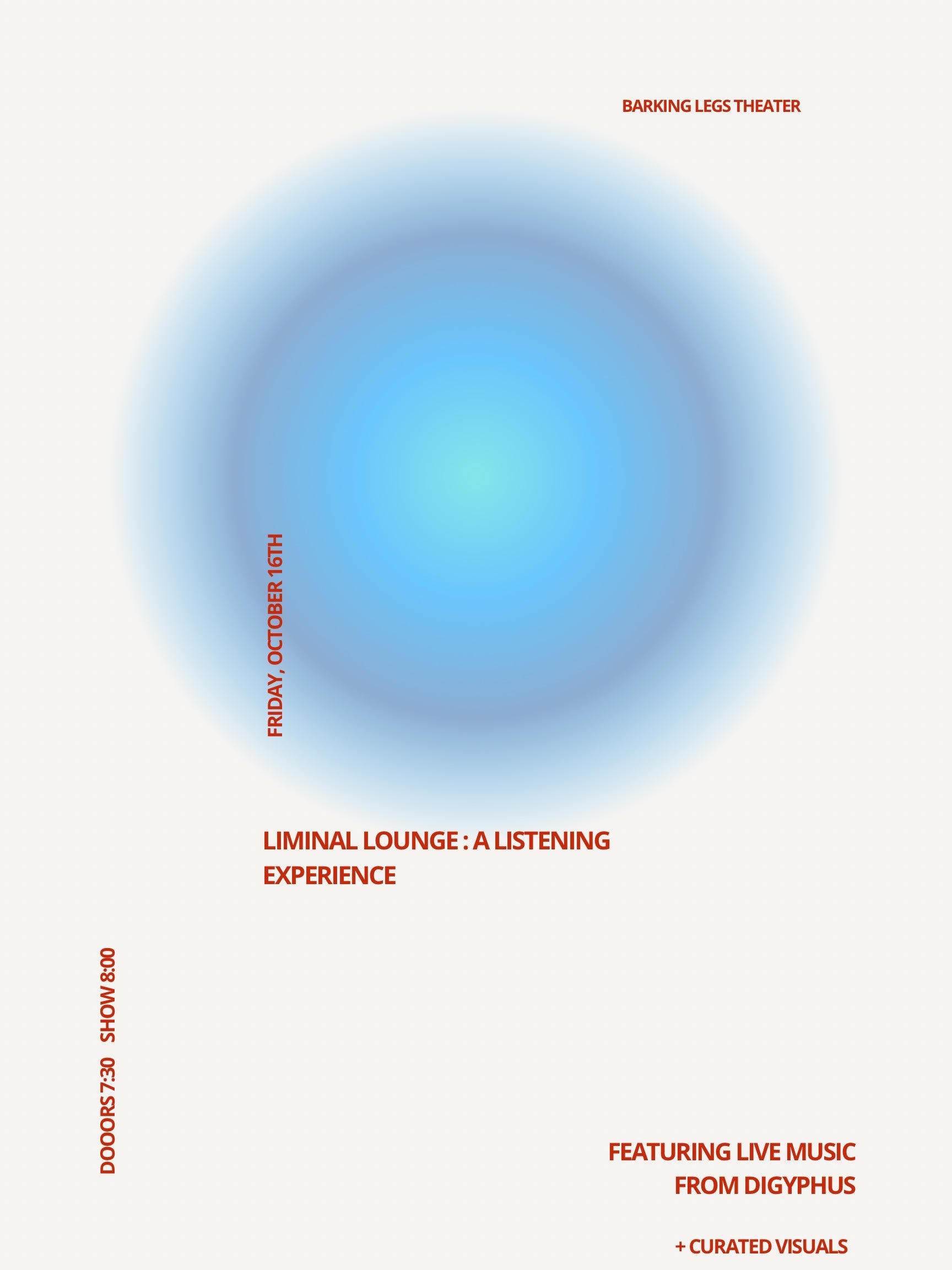 Liminal Lounge: A Listening Experience 
