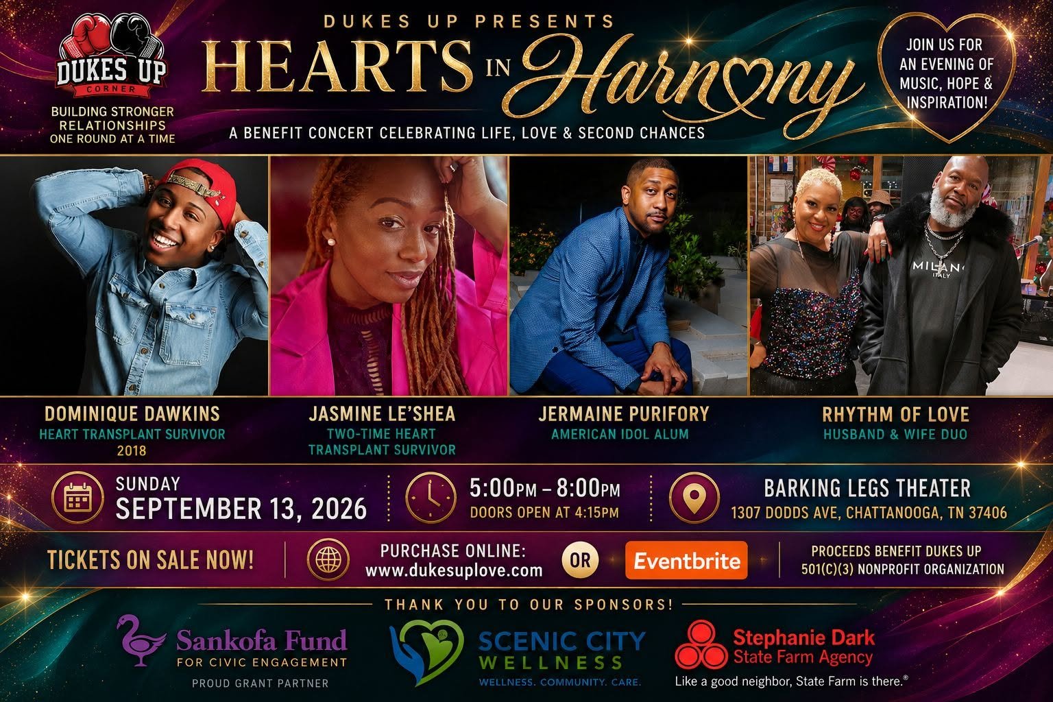 Dukes Up Presents: Hearts in Harmony