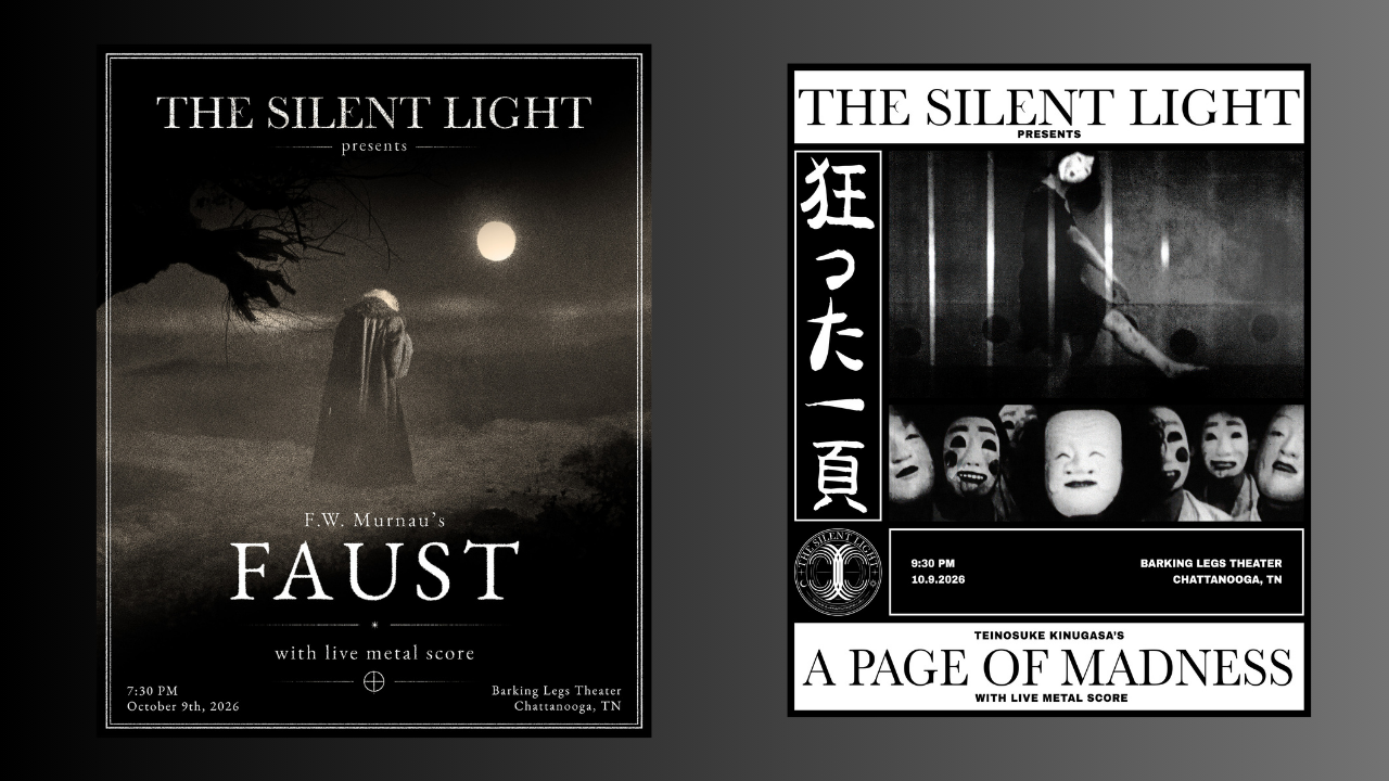 The Silent Light presents Live Metal Scoring to Silent Films
