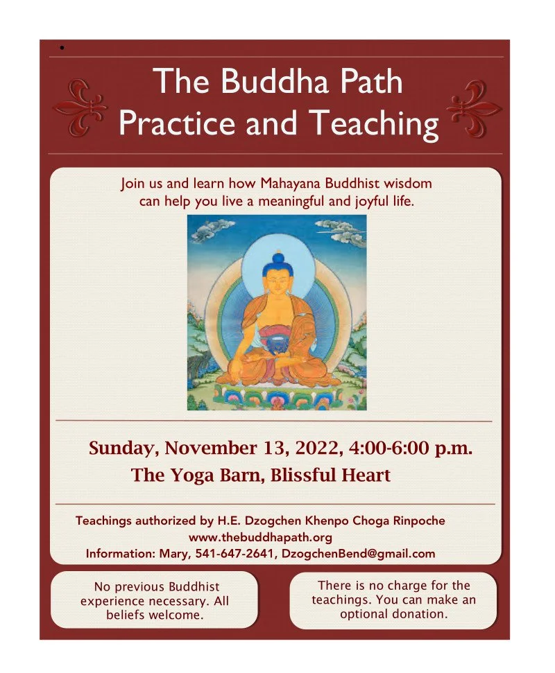 The Buddha Path: Practice and Teaching