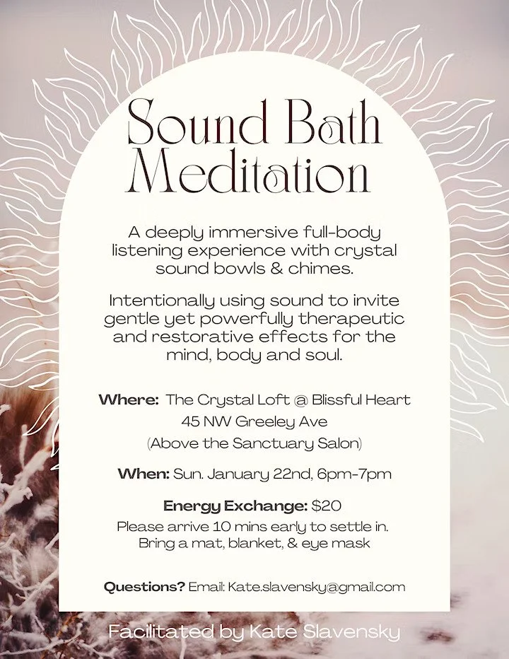 Sound Bath Meditation
