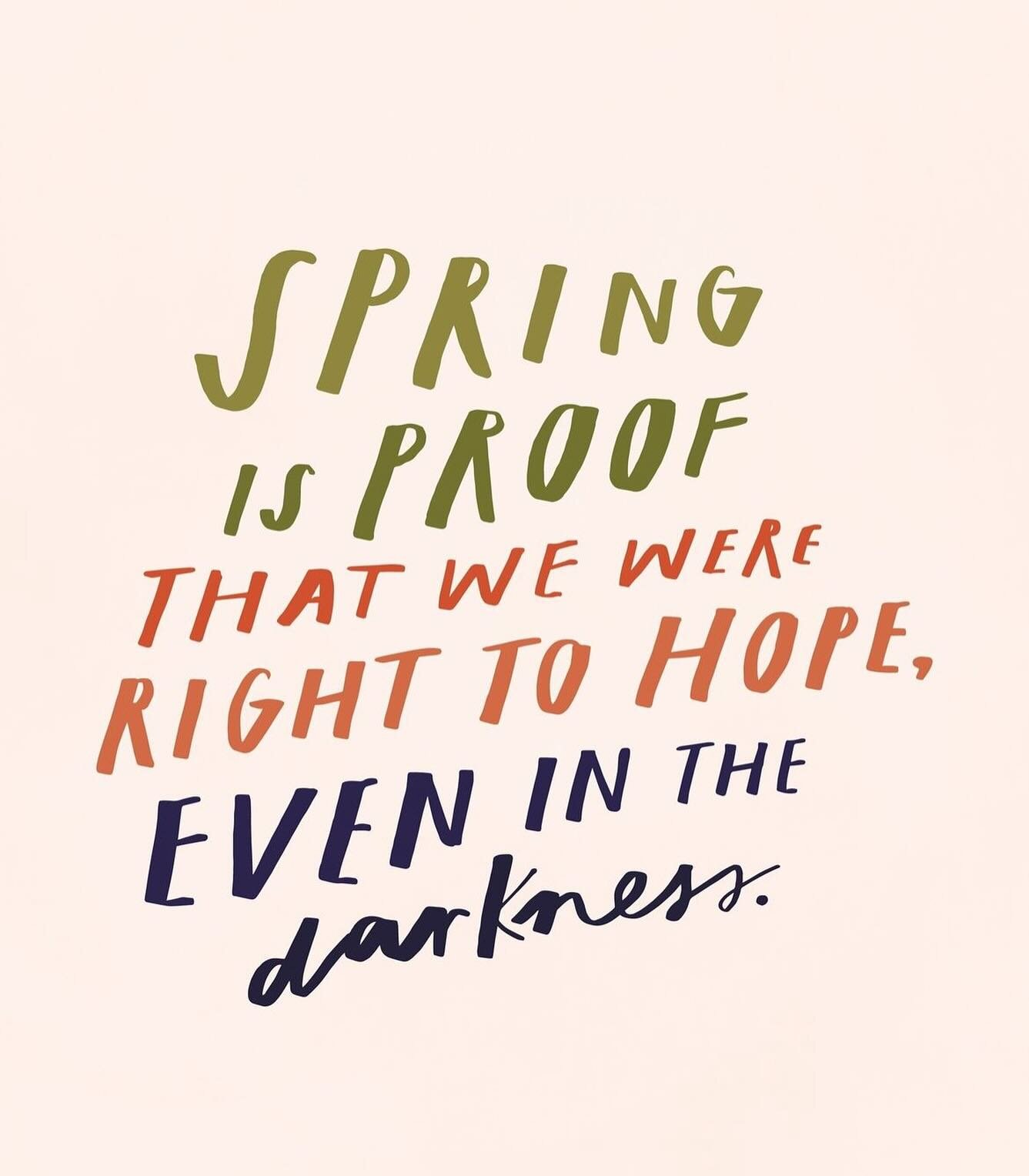 🌸 ☀️ 🌱 
.
.
.
#spring #springtime #hope #havehope #faith #light #bend #bendoregon #quotes